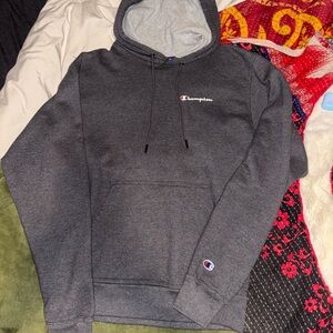 Champion Men's Dark Gray Hoodie
